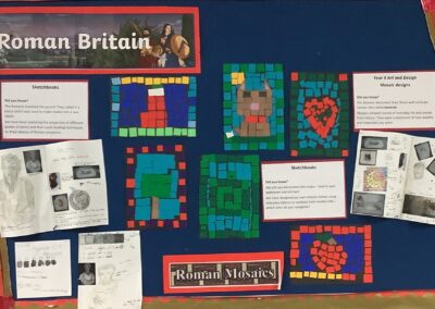 Year 4 Roman mosaics